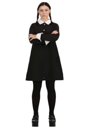 1960s Wednesday Addams Costume for Women | TV Show Costumes