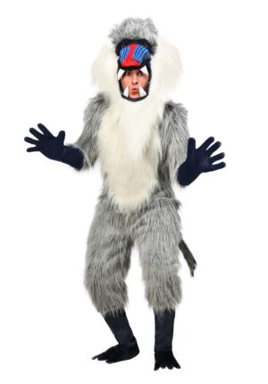 Baboon Costume for Adults | Exclusive Jumpsuit Costume