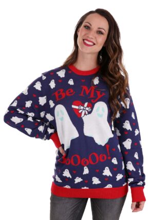 Be My Boo Valentine's Day Adult Sweater | Adult Sweaters