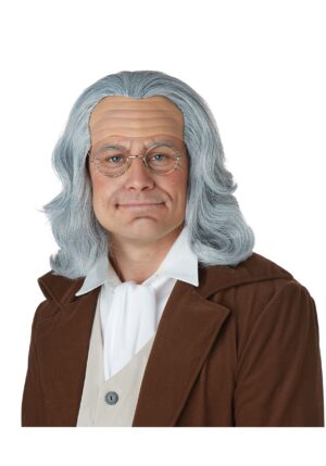 Benjamin Franklin Wig for Adults | Adult Costume Wigs