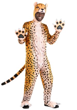Cheerful Cheetah Adult Costume | Animal Costumes