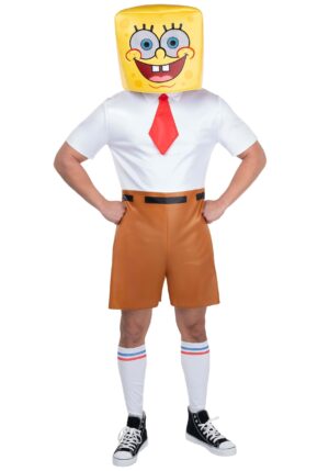 Classic Spongebob Men's Costume | Nickelodeon Costumes