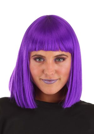 Cosmic Purple Women's Costume Wig | Adult Purple Wigs