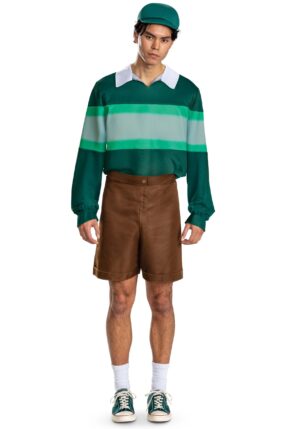 Deluxe Men's Squid Game Cheol Su Doll Costume | TV Show Costumes