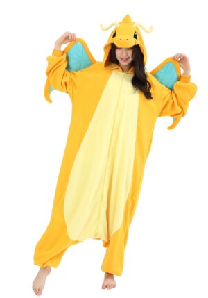 PokÃ©mon Dragonite Kigurumi Adult Costume Onesie | PokÃ©mon Costumes