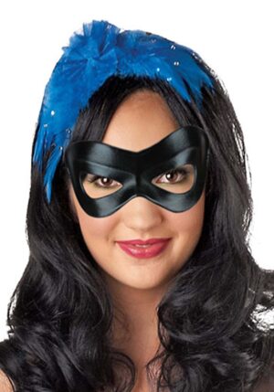 Adult Costume Black Eye Mask | Superhero Accessories