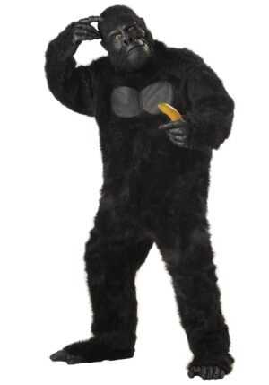 Realistic Gorilla Suit Adult Costume | Animal Costumes