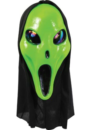 Adult Green Alien Spawn Costume Mask | Alien Costume Masks