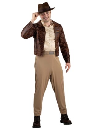 Adult Indiana Jones Deluxe Costume | Movie Costumes