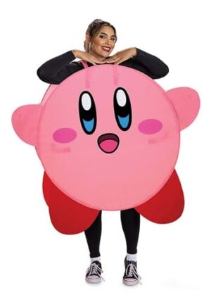 Kirby Pop Out Adult Costume | Video Game Costumes