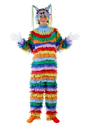 Adult Colorful PiÃ±ata Costume | Holiday Costumes