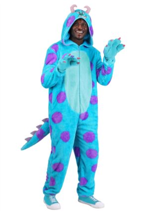 Pixar Sulley Adult Costume Onesie | Monsters Inc Costumes
