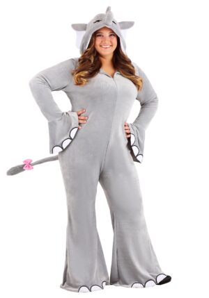 Women's Plus Size Wild Elephant Costume | Animal Costumes
