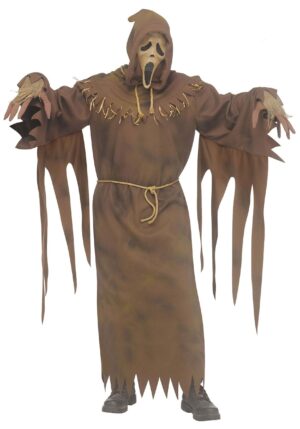 Scarecrow Ghost Face Adult Costume | Scream Costumes
