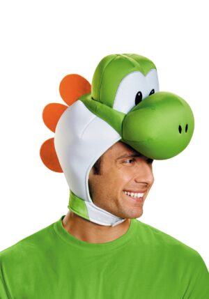Adult Super Mario Bros. Yoshi Headpiece | Nintendo Costume Accessories