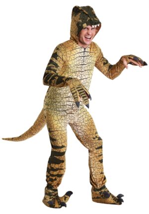 Velociraptor Adult Costume | Adult Dinosaur Costumes