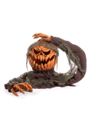 14-Inch Head Popping Pumpkin Ground Breaker Animated Decoration | Pumpkin Decorations