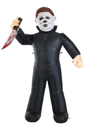 6FT Animatronic Michael Myers Inflatable Halloween Prop | Michael Myers Decorations
