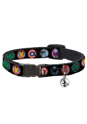 Marvel Avenger Icons Breakaway Cat Collar | Marvel Accessories