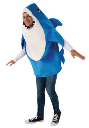 Men's Baby Shark Daddy Shark Costume with Sound Chip | Shark Costumes