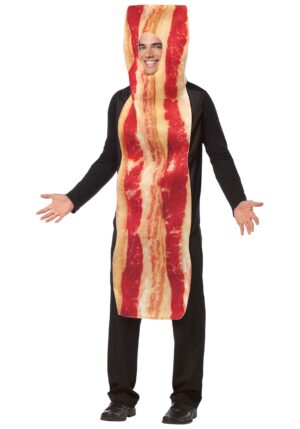 Crispy Bacon Strip Adult Costume | Breakfast Costumes