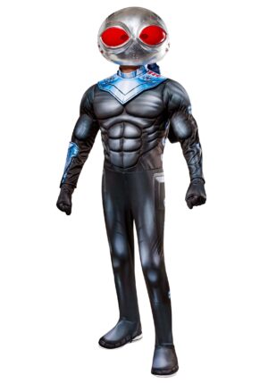Kid's DC Comics Black Manta DLX Costume | Supervillain Costumes