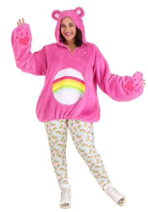 Plus Size Women's Care Bears Deluxe Cheer Bear Costume