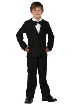 Child Black Costume Suit | Exclusive Costumes