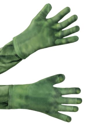 Child Deluxe Hulk Costume Gloves | Marvel Accessories