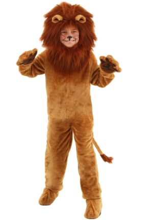 Child Deluxe Lion Costume | Safari Costumes