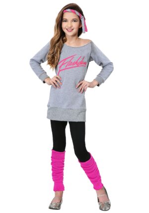 Officially Licensed Kid's Flashdance Costume
