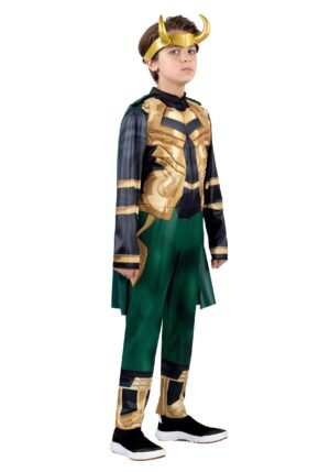 Child Loki Deluxe Costume | Supervillain Costumes