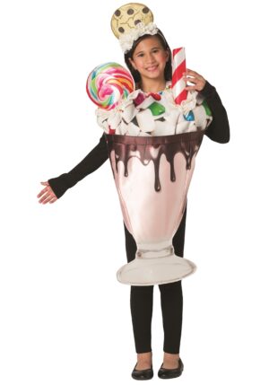 Kid's Pink Milkshake Costume | Kid's Food Costumes
