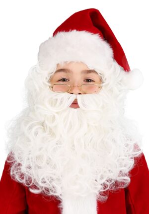 Child Santa Wig and Beard Costume Accessory | Santa Accessories