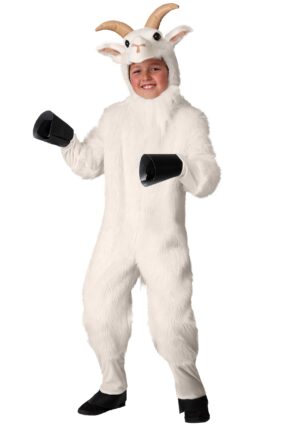 Child Mountain Goat Costume | Kid's Animal Costumes