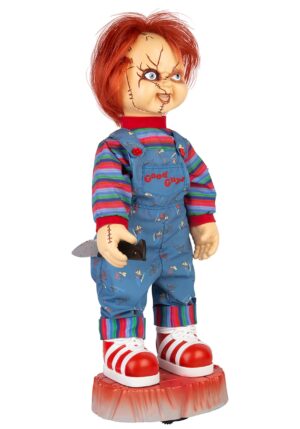 2FT Child's Play Chucky Animatronic Halloween Decoration | Animatronic Halloween Decor
