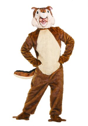 Cozy Chipmunk Adult Costume | Adult Animal Costumes