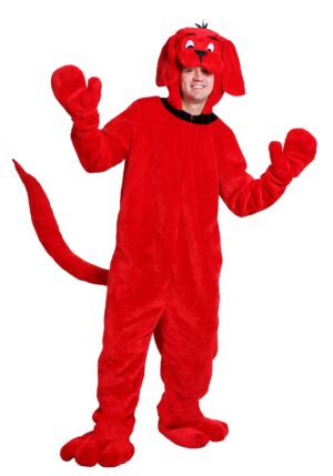 Adult Clifford the Big Red Dog Plus Size Costume | Clifford Costumes