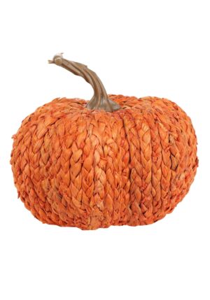 5-Inch Cornpeel Orange Pumpkin Prop Decoration | Pumpkin Decorations