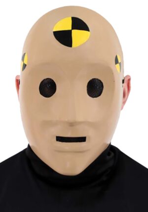 Crash Test Dummy Adult Mask | Adult Halloween Masks
