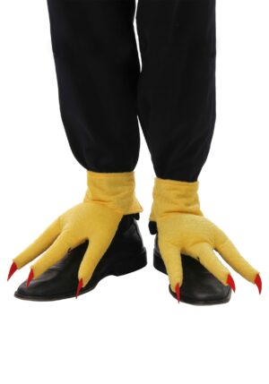 CreatureCuffs Chicken Adult Costume Feet | Chicken Accessories