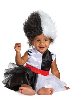 Girl's Infant Disney Classic Cruella Costume | Disney Costumes