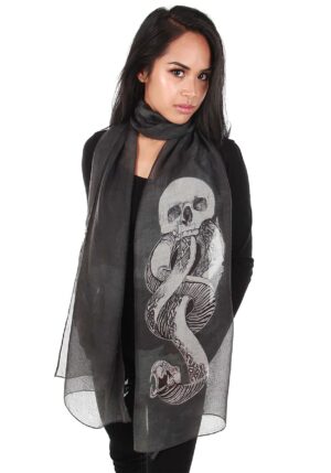 Harry Potter Voldemort Dark Mark Lightweight Scarf | Harry Potter Accessories