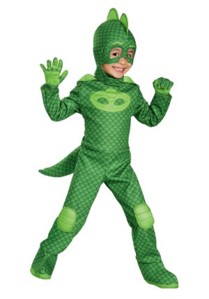 Deluxe Boy's PJ Masks Gekko Costume | TV Show Costumes