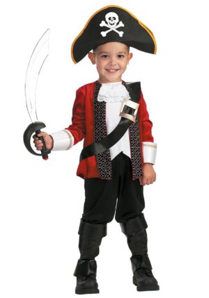 El Capitan Boy's Pirate Costume | Toddler Costumes