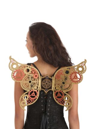 Filigree Steampunk Adult Costume Wings | Steampunk Accessories