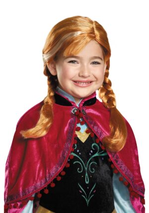 Frozen Anna Wig for Girls