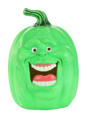 10-Inch Ghostbusters Slimer Pumpkin Light Up Decoration | Ghostbusters Decorations