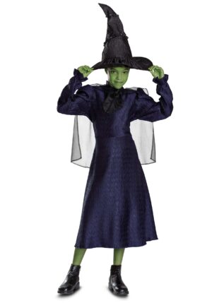 Classic Wicked Elphaba Girl's Costume | Wicked Costumes