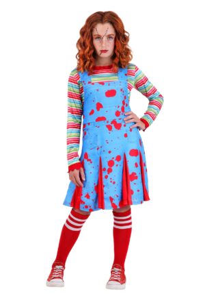 "Come Play" Killer Doll Girl's Costume | Horror Movie Costumes